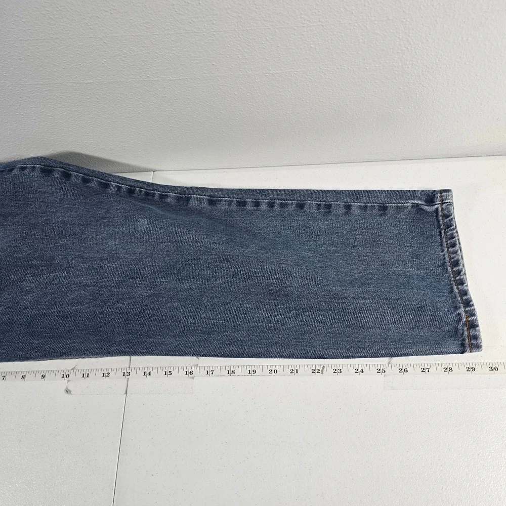 Levis 550‎ Relaxed Fit Tapered Leg Blue Denim Jeans Mens 38x30 Medium Wash